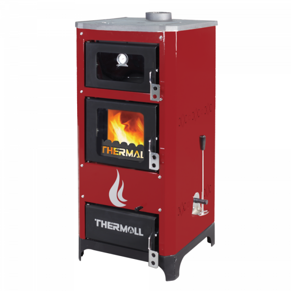 THERMALL T-25 MANOLYA DİKEY ŞÖMİNE FIRINLI KALORİFER SOBASI