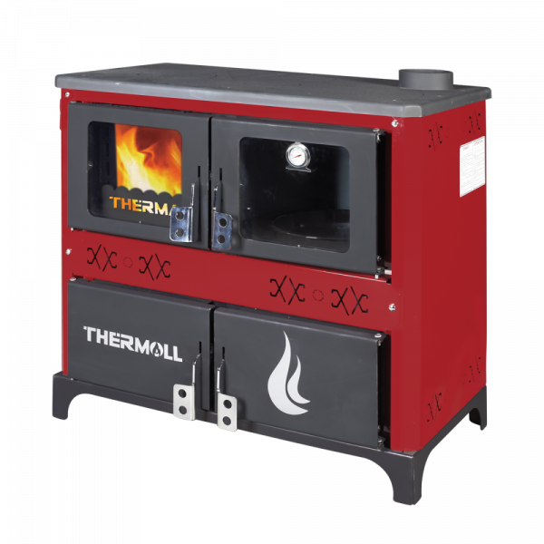 THERMALL T-25 FULYA YATAY ŞÖMİNE FIRINLI KALORİFER SOBASI