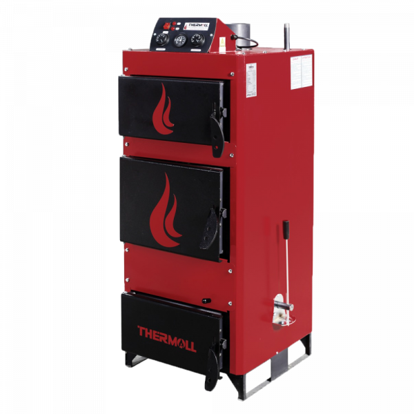 PLUS-LİNE SERİSİ THERMALL T-25 MYOK MANUEL YÜKLEMELİ KALORİFER ODUN KAZANI