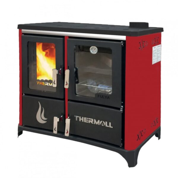 THERMALL T-25 FULYA YATAY ŞÖMİNE FIRINLI KALORİFER SOBASI