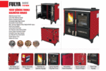 THERMALL T-25 FULYA YATAY ŞÖMİNE FIRINLI KALORİFER SOBASI - Görsel 4