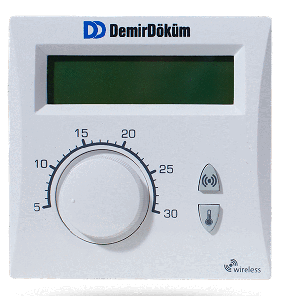 Demirdöküm Rf 6001 Kablosuz Oda Termostatı