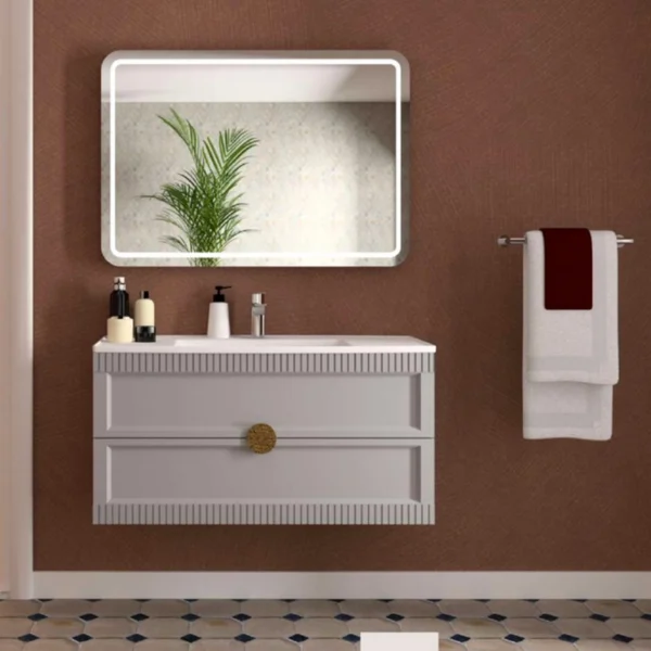 Evros Puno 100 cm Banyo Dolabı